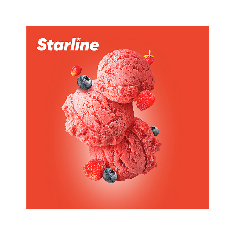 Starline Shisha Tobacco - Berry Sorbet