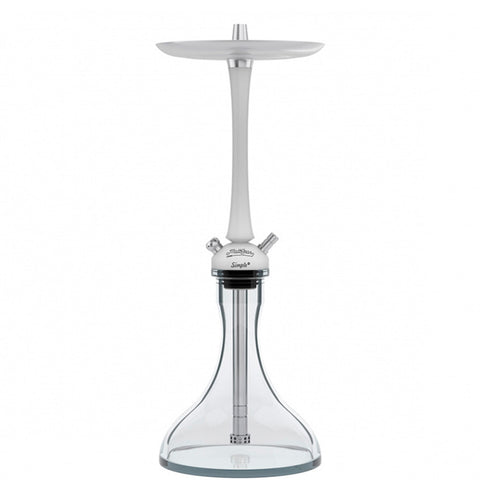 MattPear Simple S White Slim hookah stem