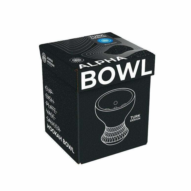 Shisha Bowl / Head Alpha Hookah - Turk Design (Blue Sand)