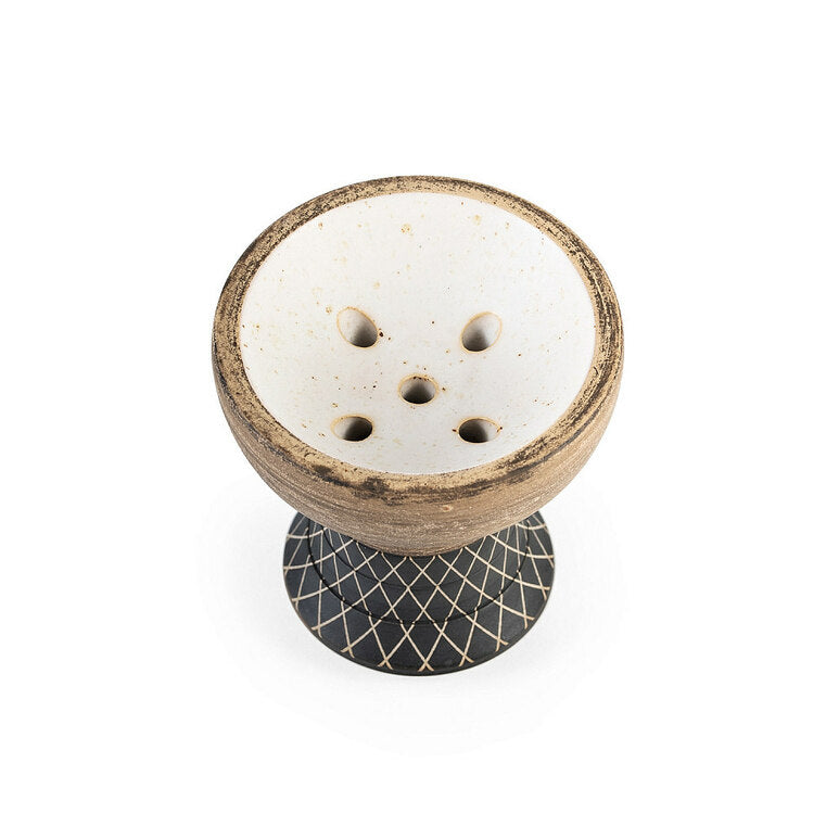 Shisha Bowl / Head Alpha Hookah - Turk Design (White Sand)