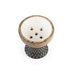 Shisha Bowl / Head Alpha Hookah - Turk Design (White Sand)