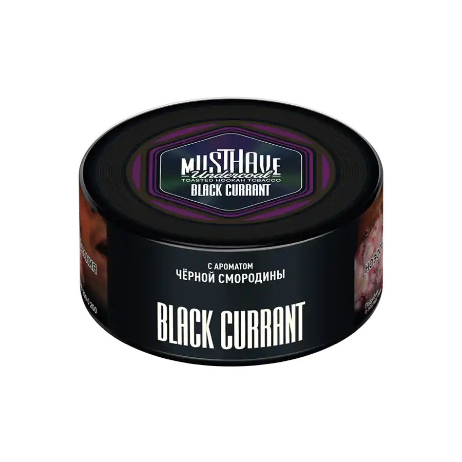 MustHave Tobacco for Shisha / Hookah - Black Currant
