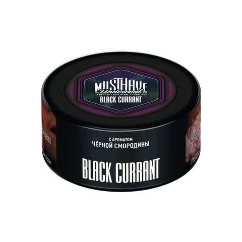 MustHave Tobacco for Shisha / Hookah - Black Currant