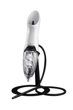 Hookah Anima white, black floor stand