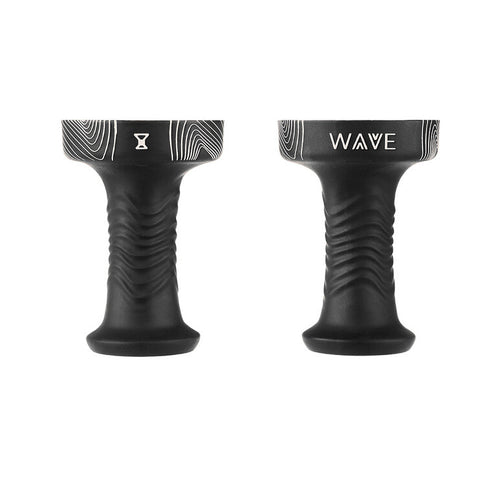 Bowl / Head Alpha Hookah - Wave Phunnel (PH) (Arctic Black)