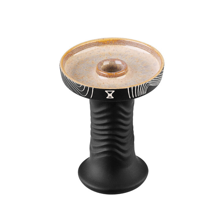 Bowl / Head Alpha Hookah - Wave Phunnel (PH) (Arctic Black)
