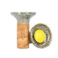 Bowl / Head Oblako Flow (Grey on Green / Yellow Marble)