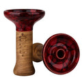 Bowl Oblako - Glaze Phunnel M (Red & Black Marble)