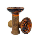 Bowl Oblako - Glaze Phunnel M (Orange & Black Marble)