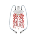 Hookah Medusa - Aurita Duality Large (Red, Nautila, MED1)