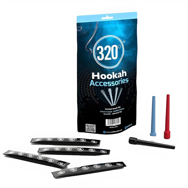 Disposable Mouthpeace - 320° (100 pcs.) (Multiple Colours)