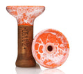 Bowl Oblako - Glaze Phunnel M (Orange & White Marble)