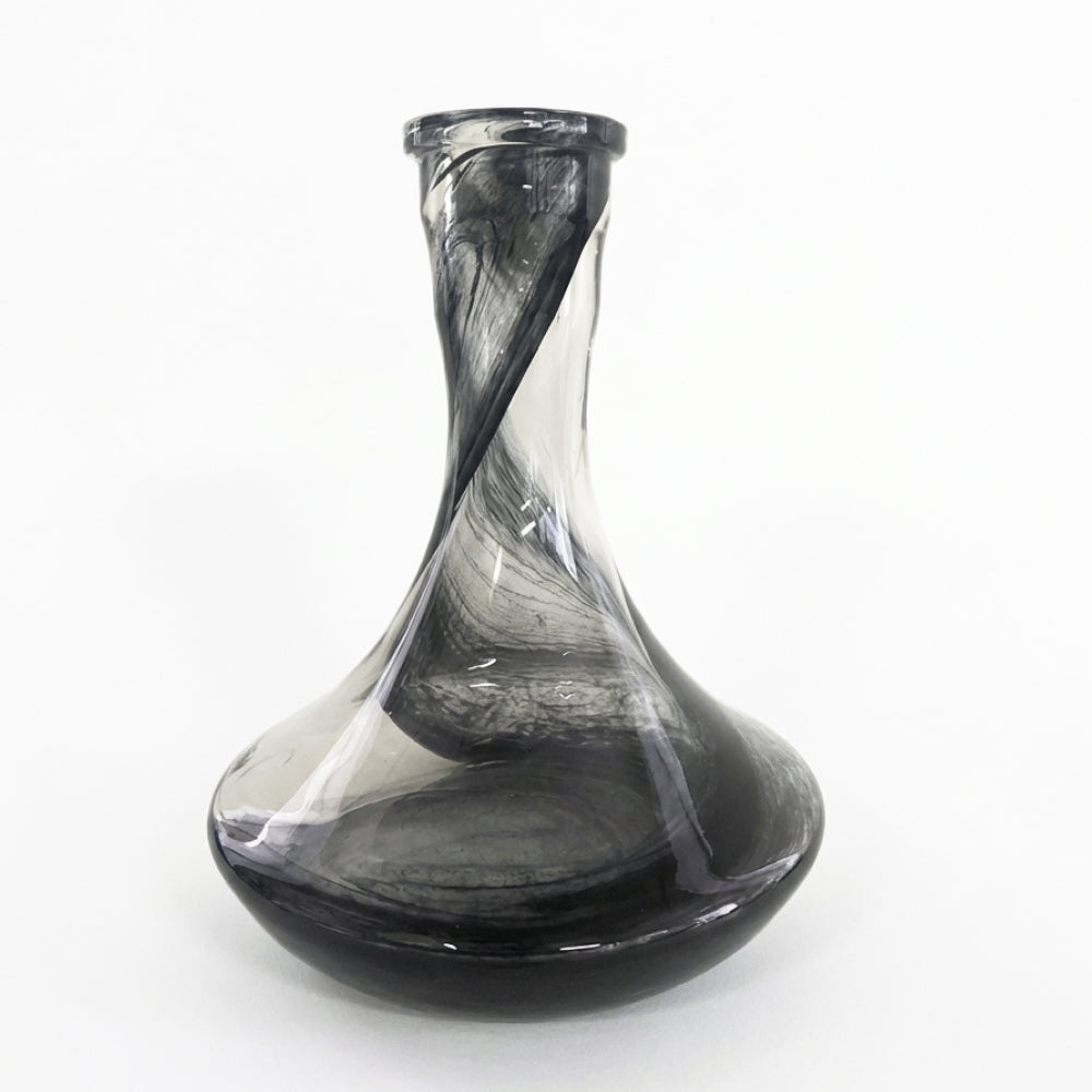 Shisha Base Vessel Craft Alabaster (Black)