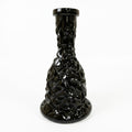 Shisha Base Vessel Cut Glass Mamoon (Black)