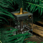 HOOKAH HOOB - SUBATOM (GRAY / SS COMPONENTS / TRANSPARENT FLASK)