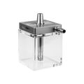 HOOKAH HOOB - SUBATOM (GRAY / SS COMPONENTS / TRANSPARENT FLASK)