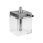 HOOKAH HOOB - SUBATOM (GRAY / SS COMPONENTS / TRANSPARENT FLASK)