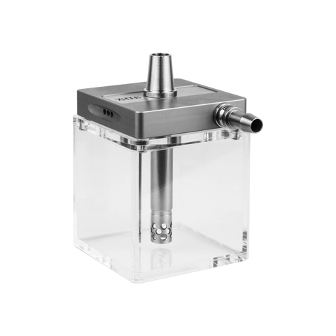 HOOKAH HOOB - SUBATOM (GRAY / SS COMPONENTS / TRANSPARENT FLASK)